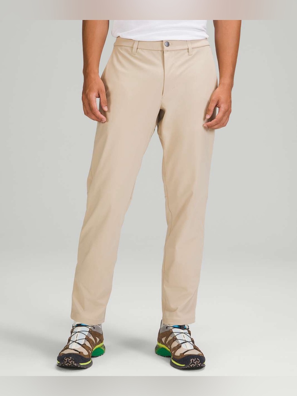Lululemon ABC Pant Skinny Tech Canvas 30" Tan Jeans Pants
